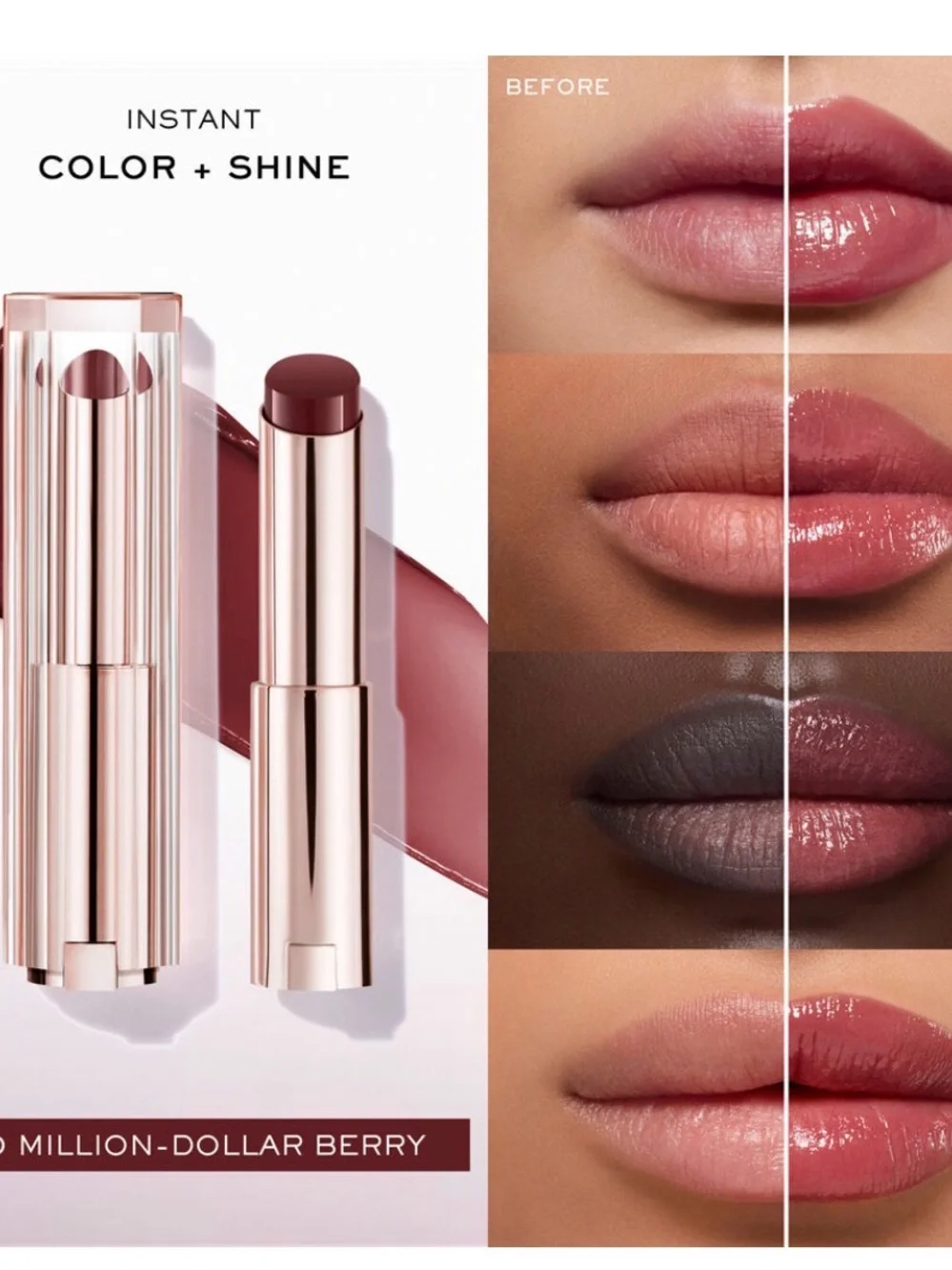 Lancome Lip Idole Butterglow 60 Million Dollar Berry Hydrating Lip Balm NWOB